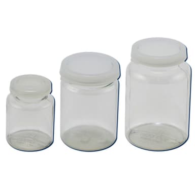 Bottle w Snap Cap, PET 100mL, 50/CS