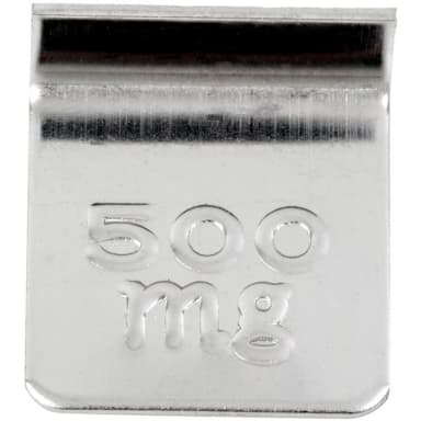 Weight, 500 mg, NIST F, NVLAP Cert