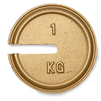 Weight, 1 kg, NIST F, Traceable Cert