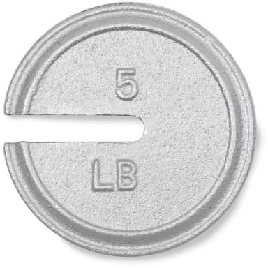 Weight, 5 lb, NIST F, Traceable Cert
