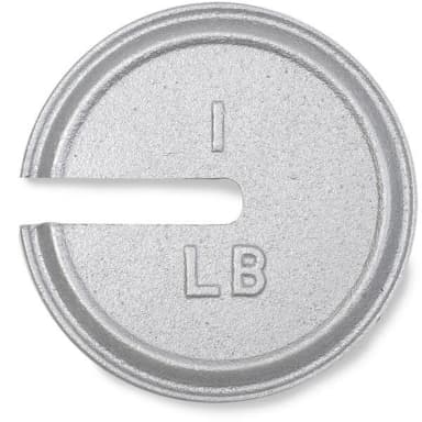 Weight, 1 lb, NIST F, NVLAP Cert