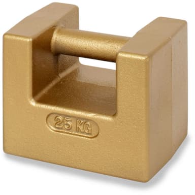 Weight, 25 kg, NIST F, NVLAP Cert