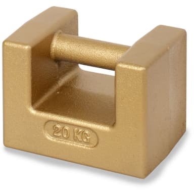 Weight, 20 kg, NIST F, Traceable Cert