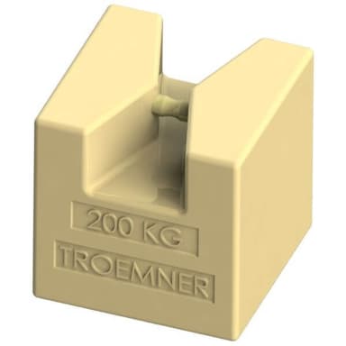 Weight, 200 kg, NIST F, Traceable Cert
