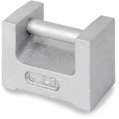 Weight, 5 lb, NIST F, Traceable Cert