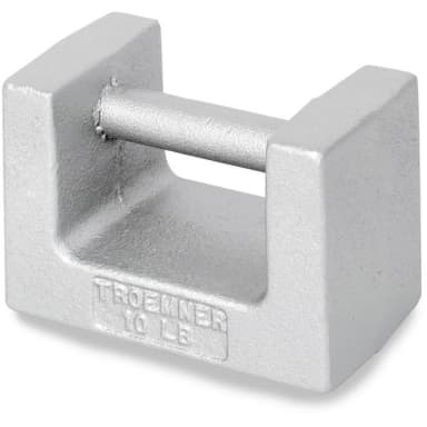 Weight, 10 lb, NIST F, Traceable Cert