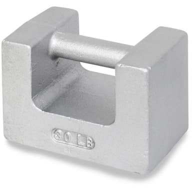 Weight, 30 lb, NIST F, Traceable Cert