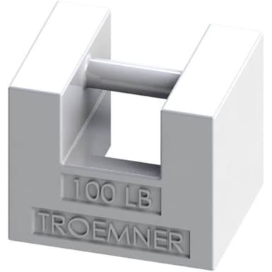 Weight, 100 lb, NIST F, Traceable Cert