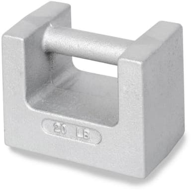 Weight, 20 lb, NIST F, NVLAP Cert