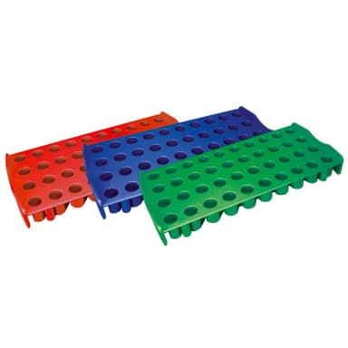 Workstation Rack for CryoCLEAR vials, Polycarbonate (PC), 40-Place (10x4 format), RED - BOX/5