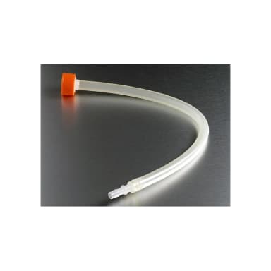 Corning CellSTACK Filling Accessory, 33mm HDPE Cap with 18in tubing and 5/16in ID Barbed Fitting, Sterile, 1 per bag, 5 per case Fill cap with tubing and barbed fittings
