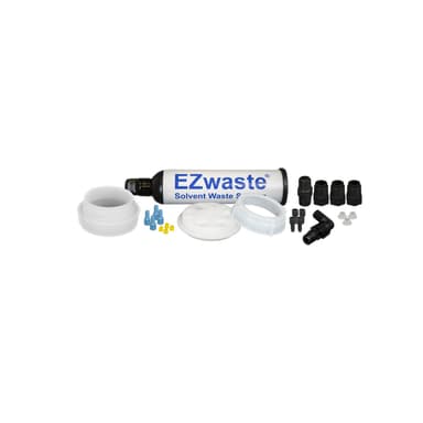 EZwaste® HPLC Solvent Waste System, Cap-Only Assembly w/ Drum Bung Adapter, 70 mm (S70) VersaCap w/ Four (4x) Ports for 1/8 Inch O.D. Tubing; Three (3x) Ports for 1/4 Inch O.D. Tubing, 1/EA