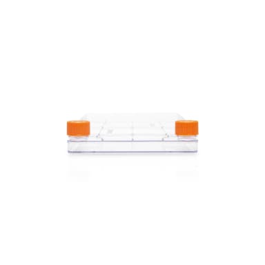 Corning CellSTACK, 1-layer Polystyrene vessel with Vent Caps, CellBIND treated Growth Surface, Sterile, 1 per bag, 8 per case