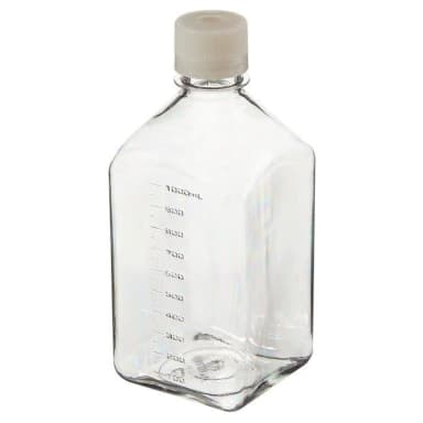 Media Bottle, PETG, STERILE w/HDPE Septum Closure 1000 mL (38-430)