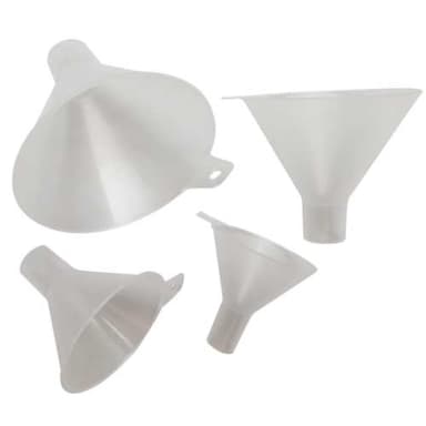 Funnel 6 Piece Powder Set, PP, 1/ST