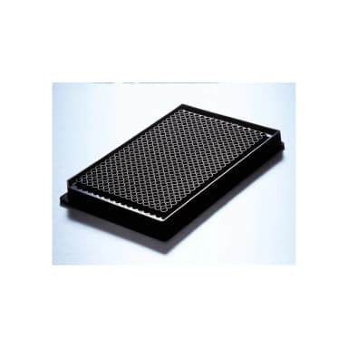 Corning Low Volume 384 Well Black Clear Flat Bottom Polystyrene Not Treated Microplate, 10 per Bag, without Lid, Nonsterile