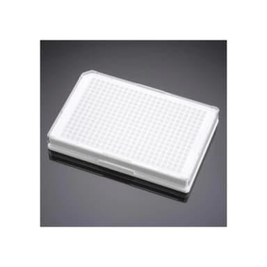 Corning BioCoat Poly-D-Lysine 384 Well White Flat Bottom TC-Treated Microplate, with Lid, 5/Case
