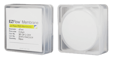 EZFlow® PES Membrane Filters, 0.22 µm, 47 mm Diameter Filter Discs, Non-Sterile 50/PK