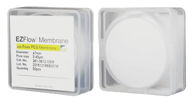 EZFlow® PES Membrane Filters, 0.45 µm, 47 mm Diameter Filter Discs, non-Sterile, 50/PK