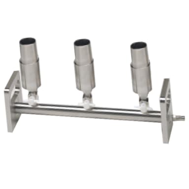 Stainless Steel Vacuum Manifold, 3-Position, Exterior Taper Cup, 2-Way Valve, KM3N XT/2