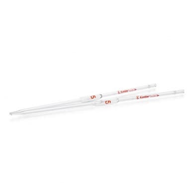 Volumetric Pipet, Class A, TD, Batch Certified and Serialized WHITE, 5mL