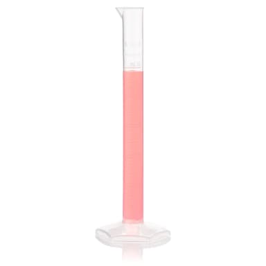 Cylinder, Measuring, Diamond Essentials, Class B, PP, Molded Graduations, tall form, 10mL - CS/24