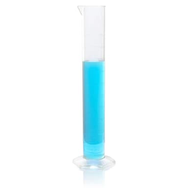 Cylinder, Measuring, Diamond Essentials, Class B, PMP, Molded Graduations, tall form, 1000mL - CS/6