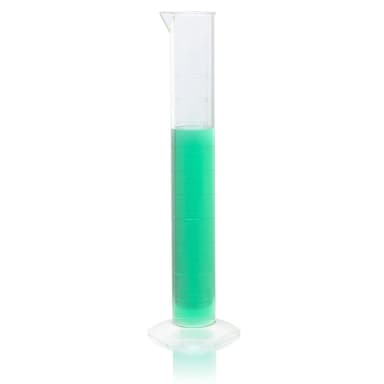 Cylinder, Measuring, Diamond Essentials, Class B, PMP, Molded Graduations, tall form, 500mL - CS/8