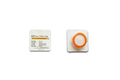 EZFlow® Sterile Cellulose Acetate (CA) Syringe Filters, 0.22 µm Sterilizing Membrane, 25 mm, 100/PK