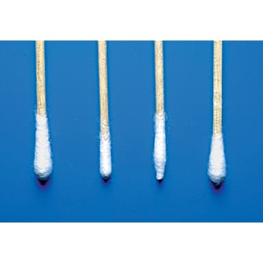 Swab Cotton Regular, Wood 6", 1000/CS