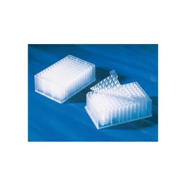 Corning 96 Well Clear Round Bottom 1mL Polypropylene Deep Well Plate, 5 per Bag, Sterile
