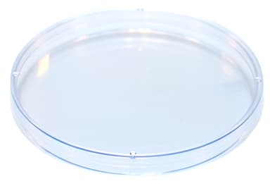Mono Petri Dish, No Rim for Automation, Space Saver, 100 x 10