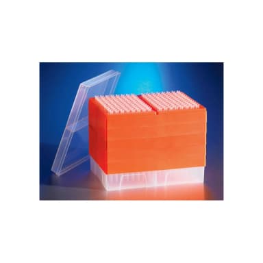 Corning DeckWorks 0.1-10µL Pipet Tip Station, Graduated, Non-Sterile, Polypropylene, 192 Tips/Layer, 5 Layers/Pack, 5 Packs/Case.
