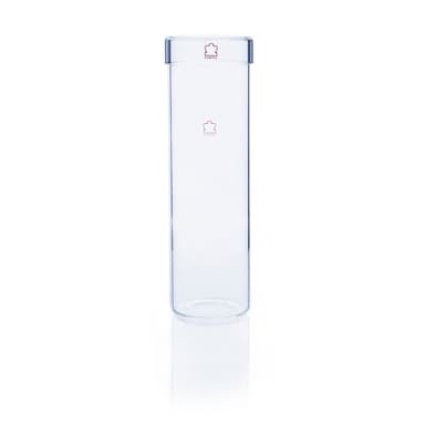 Cylindrical TLC Developing Tank, with Glass Lid 5X20CM