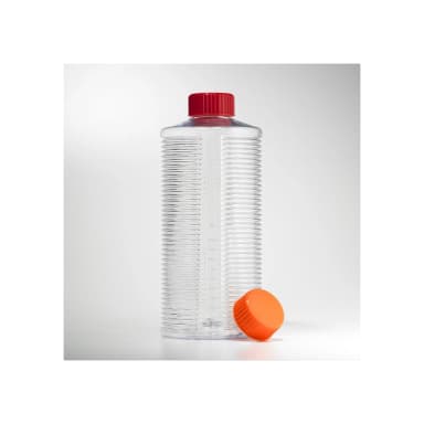 Corning 1700cm Polystyrene Expanded Surface Roller Bottle with Easy Grip Vent Cap,Sterile,20/Bag,20/Case