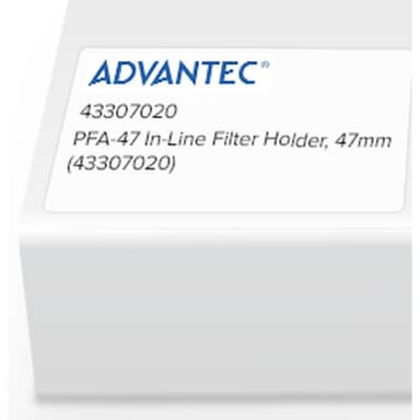 PFA-47 In-Line Filter Holder, 47mm