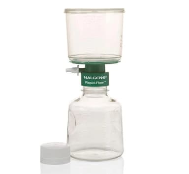 500 mL Rapid-Flow Filter Unit 0.8 µm CN membrane, 75mm dia