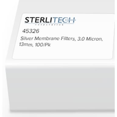 Silver Membrane, 3 Micron, 13mm, 100/Pk