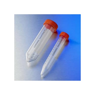 Corning 50mL PP Centrifuge Tubes, Conical Bottom with CentriStar Cap, Universal Rack Packed, Sterile, 25/Universal Rack, 300/Case
