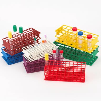 Wireless Tube Rack, 30mm, Full Size: 24-Place, Nylon, Magenta - CS/8