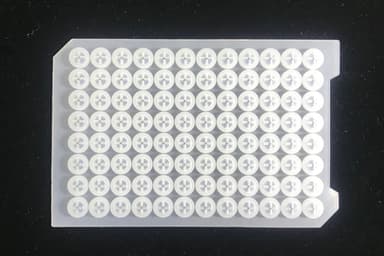 96 Well Round well Silicone Sealing Mat,2.0 ml, Sterile, 10/pk, 50/cs