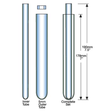 COAXIAL SYSTEM NMR TUBE