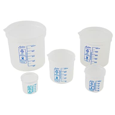 Beaker Set, PP 250,500,1000mL, 1/ST