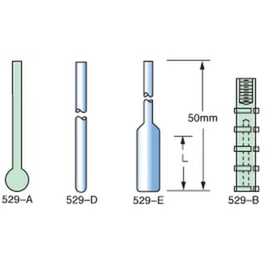STRAIGHT CAPILLARY TUBE (10/PKG)