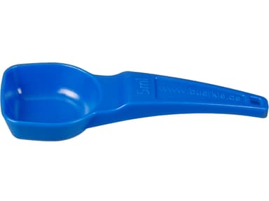 Measuring spoons 5.0 ml, PS, blue