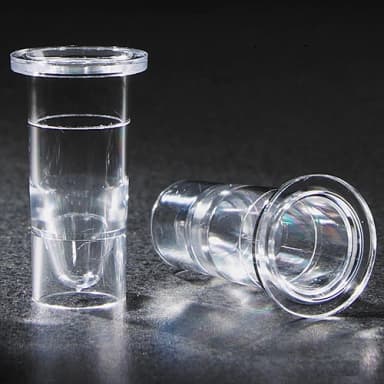 Sample Cup, Nesting, PS, 2mL (for 16mm tubes) - PK/1
