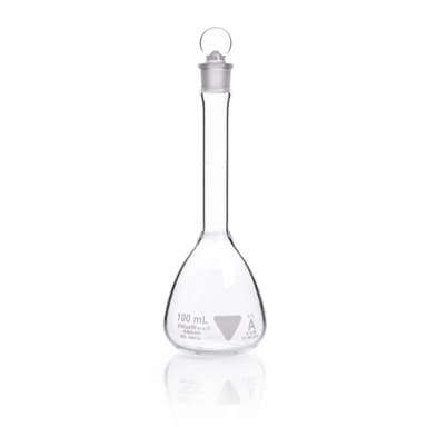 Volumetric Flasks, Glass Stopper,1000ML,VALUEWAR