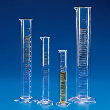 Graduated Cylinder, PMP (TPX), Molded Graduations, 250mL