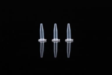 0.6ml Microcentrifuge Tube, Clear, Conical, Lock Cap,1000/pk, 10000/cs