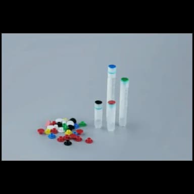 Cap Insert for Cryogenic Vial, Purple, 100/pk, 1000/cs